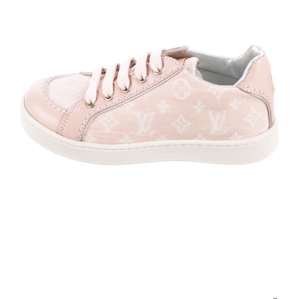 Louis Vuitton Pink Kids Sneakers